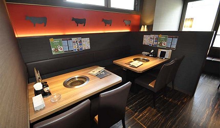 日本人氣燒肉店推薦「牛角」店內照片